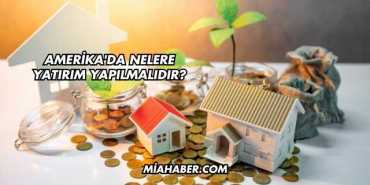 Amerika'da Nelere Yatırım Yapılmalıdır?
