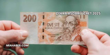 Çekya Asgari Ücret 2025