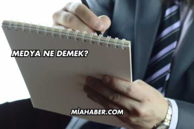 Medya Ne Demek?