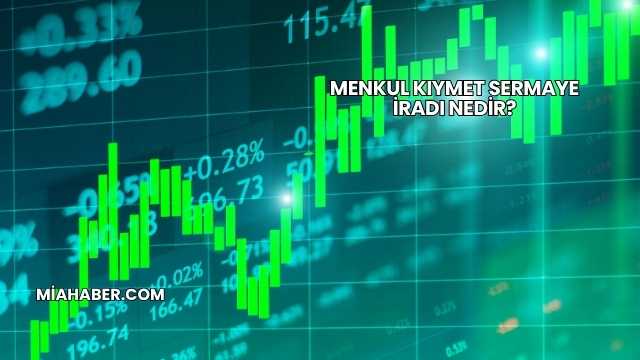 Menkul Kıymet Sermaye İradı Nedir?