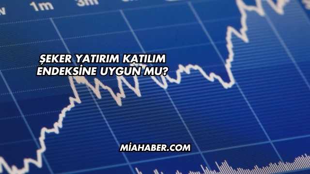 Şeker Yatırım Katılım Endeksine Uygun mu?