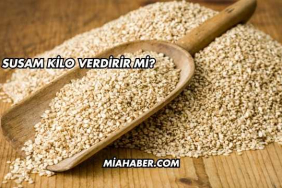 Susam Kilo Verdirir mi?